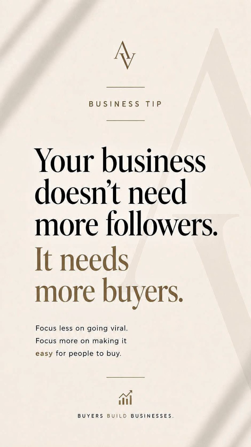 Your business needs more buyers