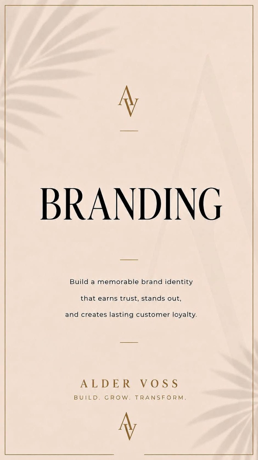 Branding service work